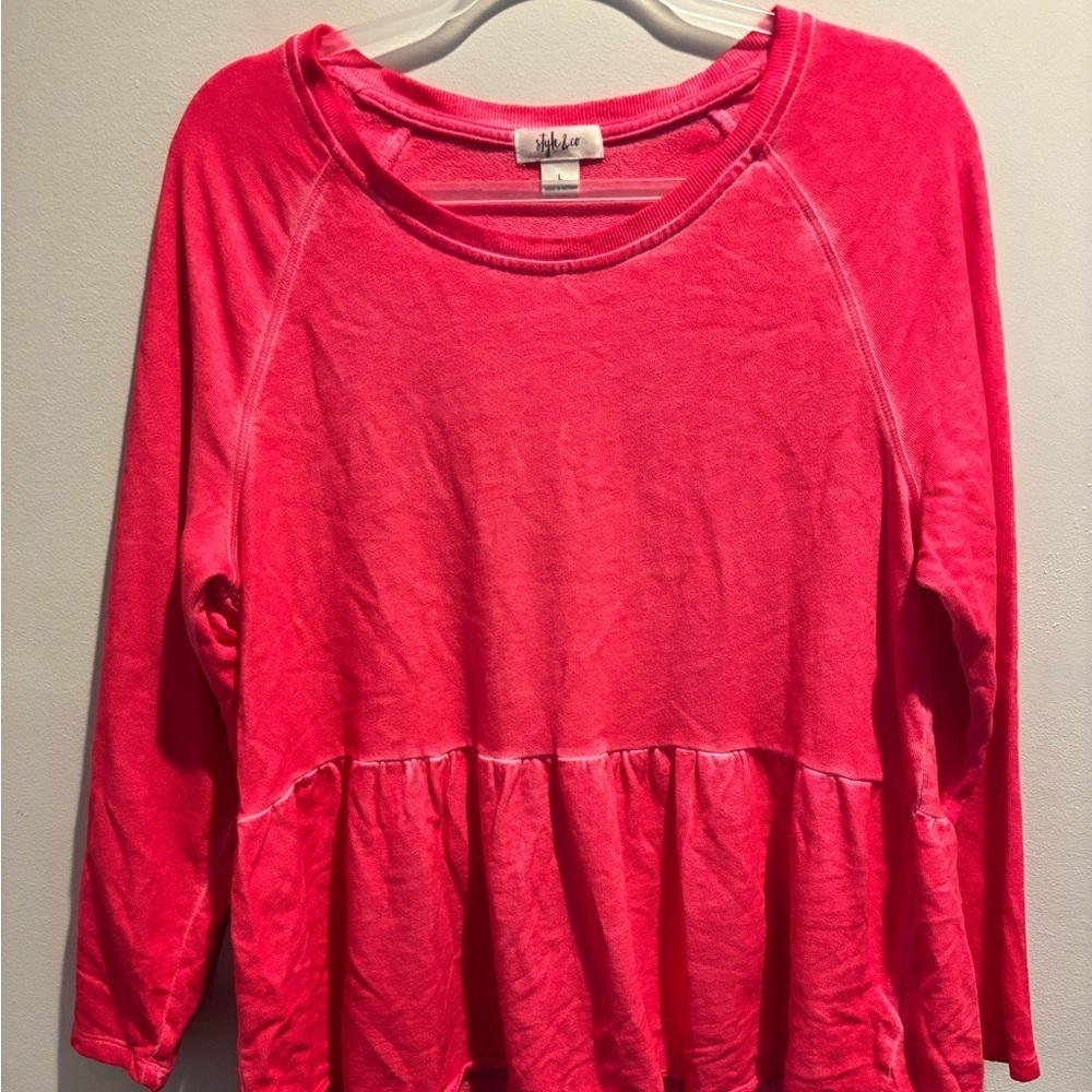 Style & Co size L casual top.